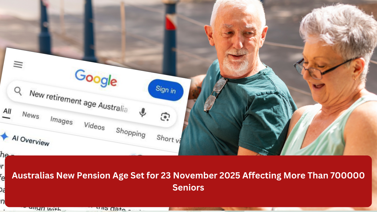 Australia's new pension age image