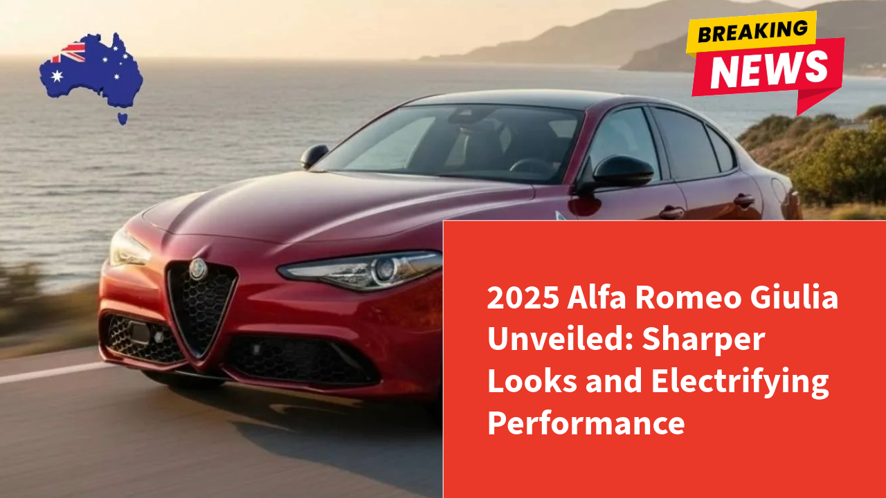 2025 Alfa Romeo Giulia Unveiled: Sharper Looks and Electrifying Performance