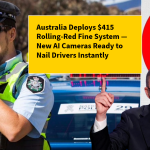 Australia Deploys $415 Rolling-Red Fine System — New AI Cameras Ready to Nail Drivers Instantly