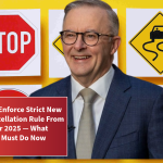 Australia to Enforce Strict New Licence Cancellation Rule From 30 November 2025 — What Every Driver Must Do Now