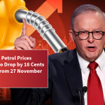 Australia’s Petrol Prices Expected to Drop by 18 Cents Per Litre From 27 November Weekend