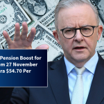 Centrelink Pension Boost for Seniors From 27 November With an Extra $54.70 Per Fortnight