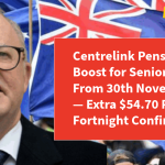Centrelink Pension Boost for Seniors From 30th November — Extra $54.70 Per Fortnight Confirmed
