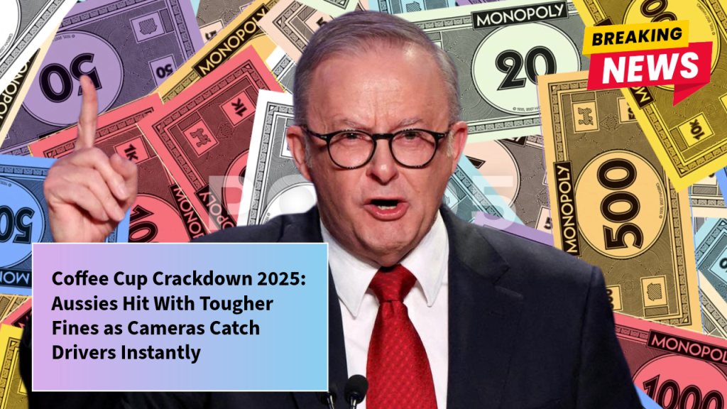 Coffee Cup Crackdown 2025: Aussies Hit With Tougher Fines as Cameras Catch Drivers Instantly