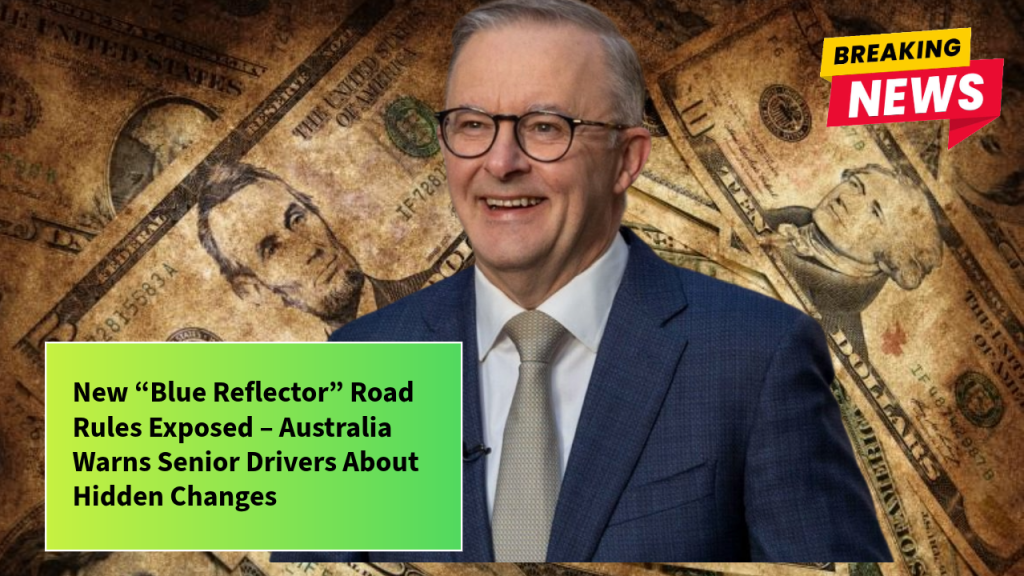 New “Blue Reflector” Road Rules Exposed – Australia Warns Senior Drivers About Hidden Changes
