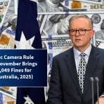 New Traffic Camera Rule From 27 November Brings Instant $1,049 Fines for Drivers (Australia, 2025)