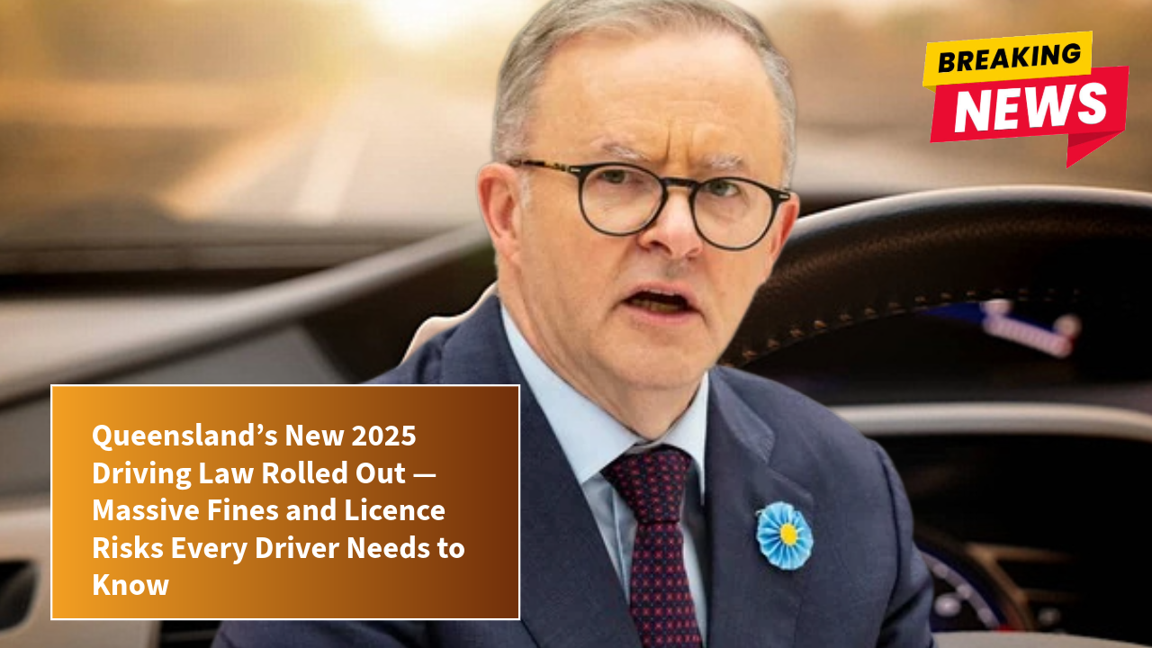 Queensland’s New 2025 Driving Law Rolled Out — Massive Fines and Licence Risks Every Driver Needs to Know