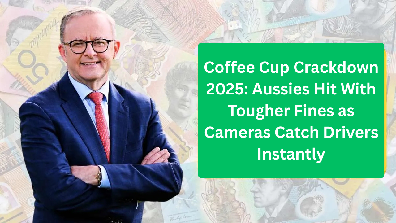 Coffee Cup Crackdown 2025: Aussies Hit With Tougher Fines as Cameras Catch Drivers Instantly